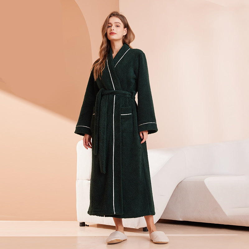 Couple's Fleece Bathrobe