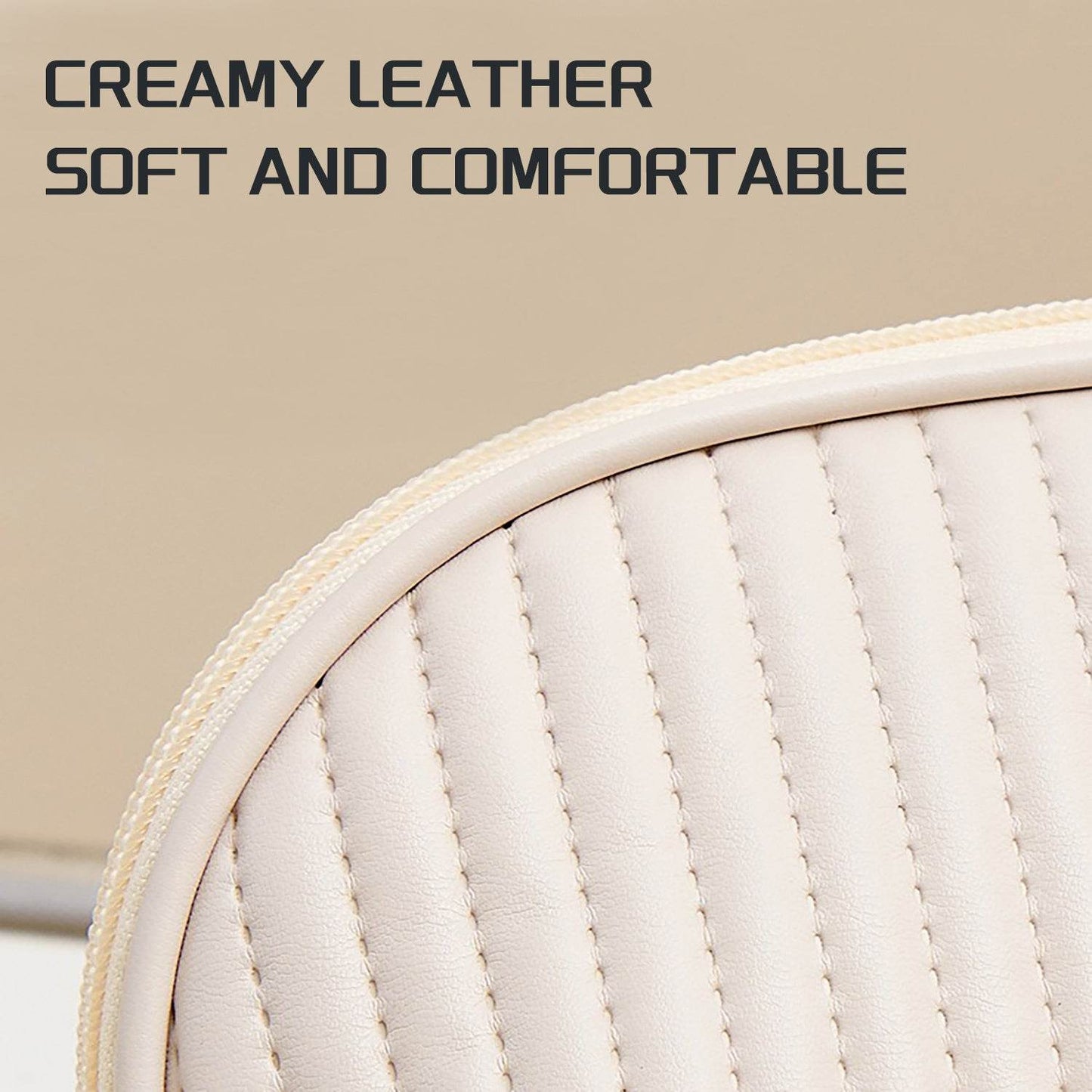 Round Leather Cosmetic Bag - My Store