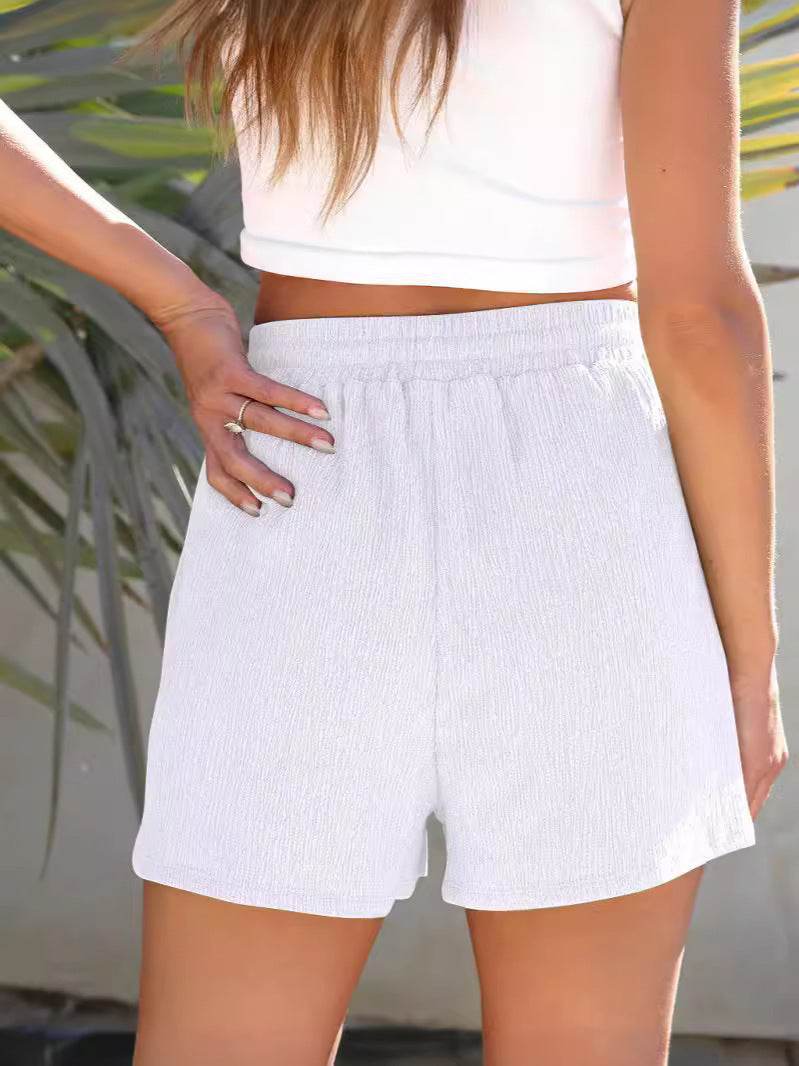 Summer Drawstring Shorts With Pockets - My Store