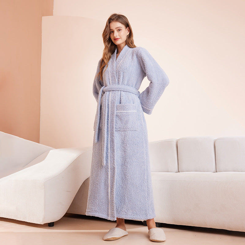 Couple's Fleece Bathrobe
