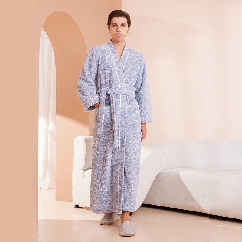 Couple's Fleece Bathrobe