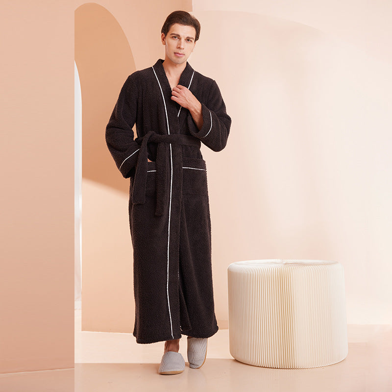 Couple's Fleece Bathrobe