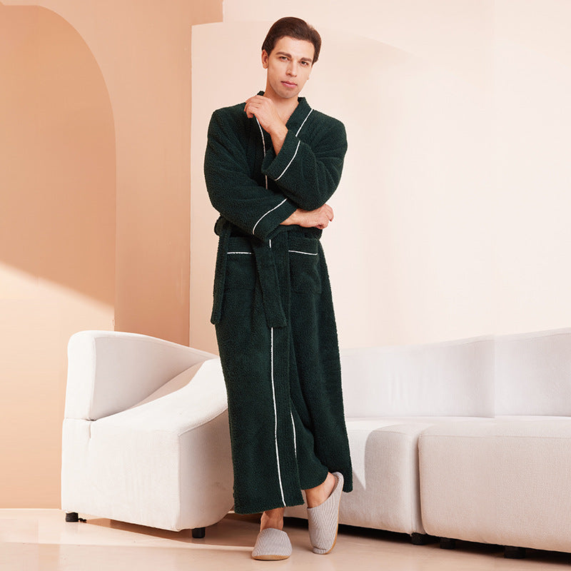 Couple's Fleece Bathrobe