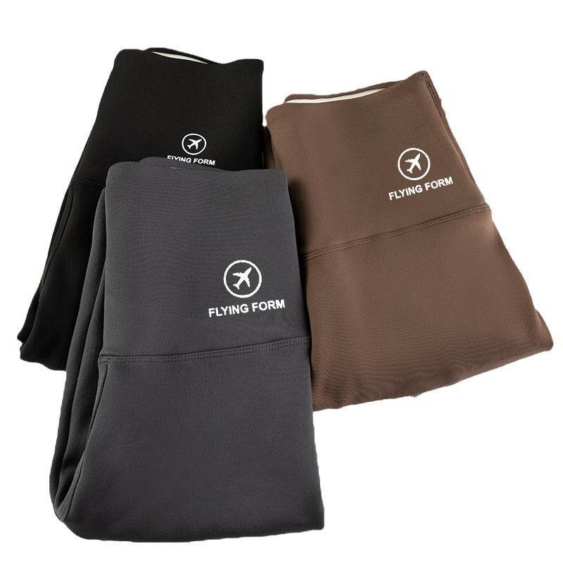 Women Autumn Winter Skinny Shark Pants Kids Casual Daily Sport Dance Thickened Trousers Winter Fashion High Waisted Sweatpants - My Store