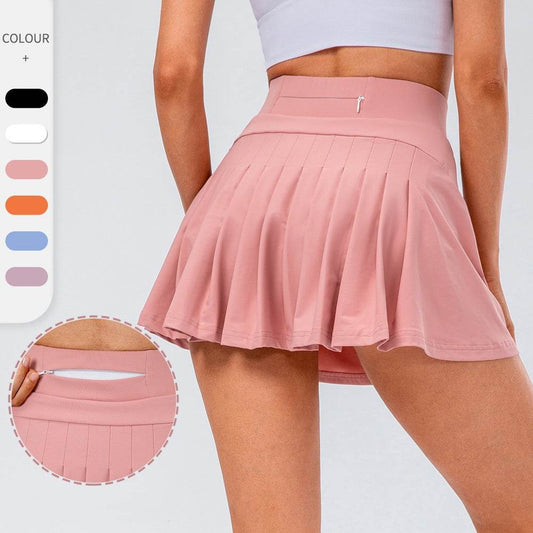 Tennis Skirt With Zipped Pocket - My Store