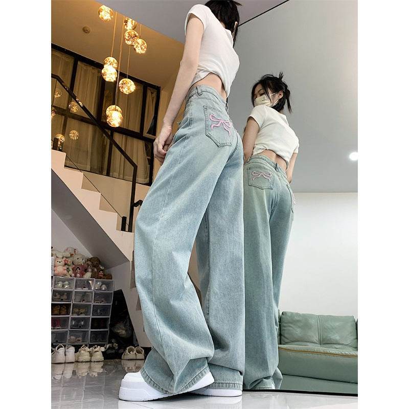 Women's Bow Jeans - My Store