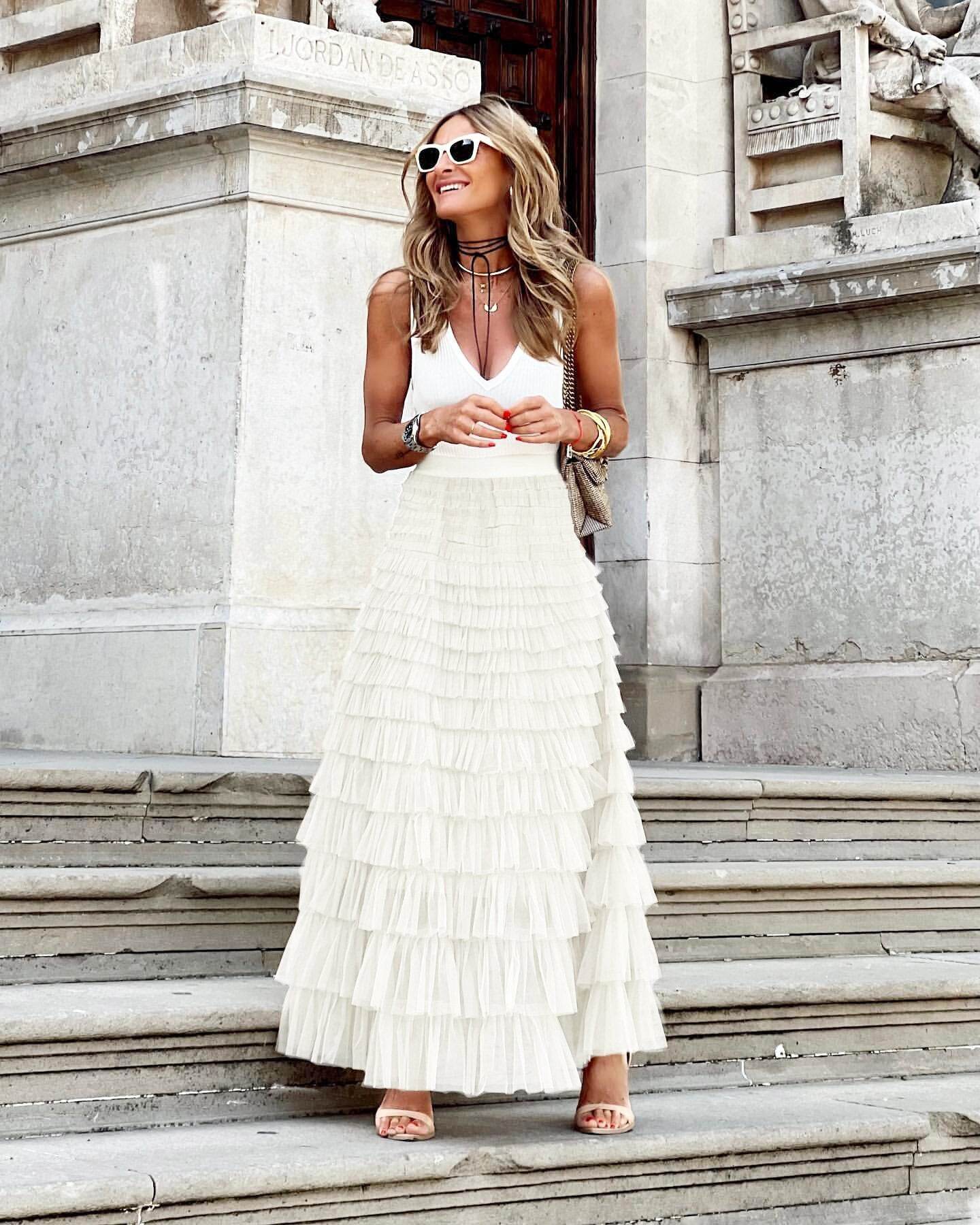 Layered Ruffles Cake Skirt - My Store